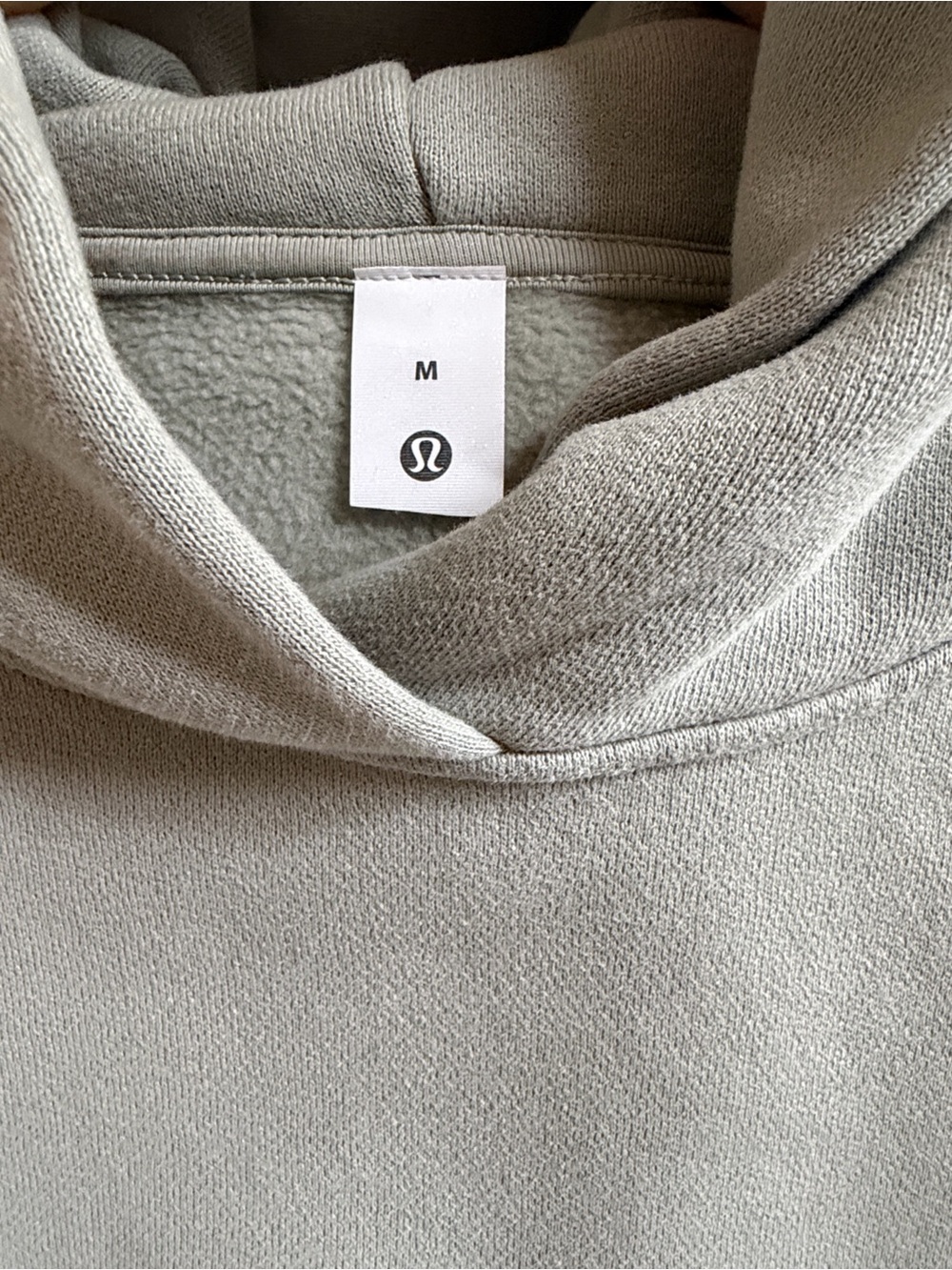 Lululemon Steady State Hoodie Fog Green - Medium - Picture 5 of 6